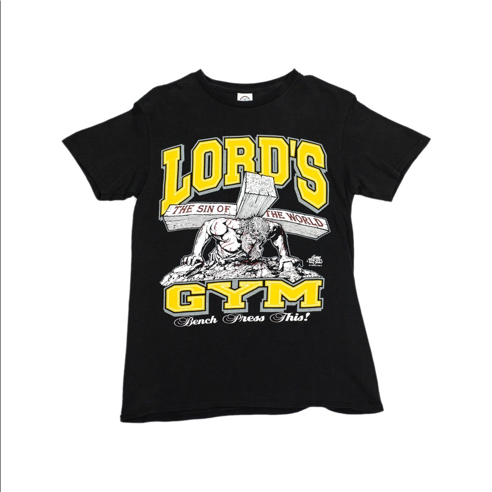 Y2K VINTAGE Lords Gym His Pain Your Gain T-Shirt